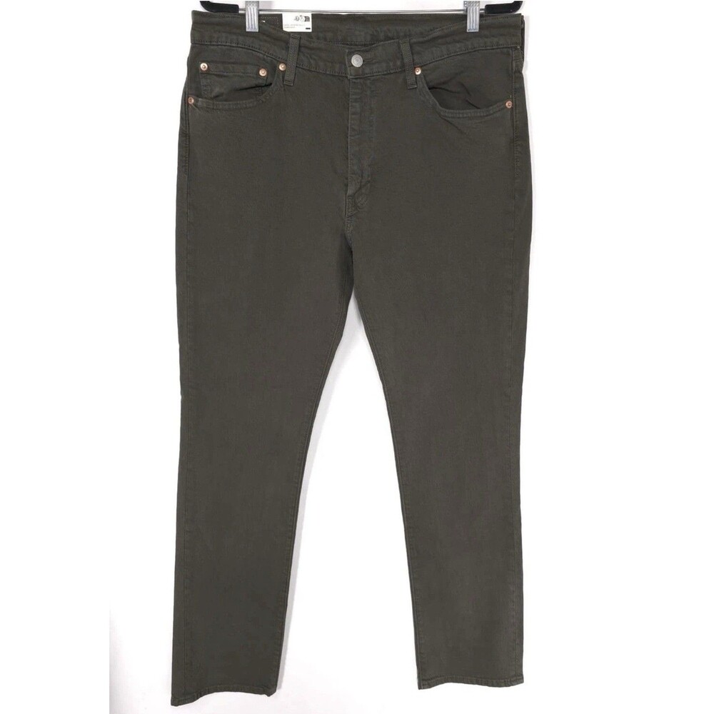 LEVI'S PREMIUM 511 New Men’s Jeans Slim Stretch 36x32 Leafy Green 04511-6293